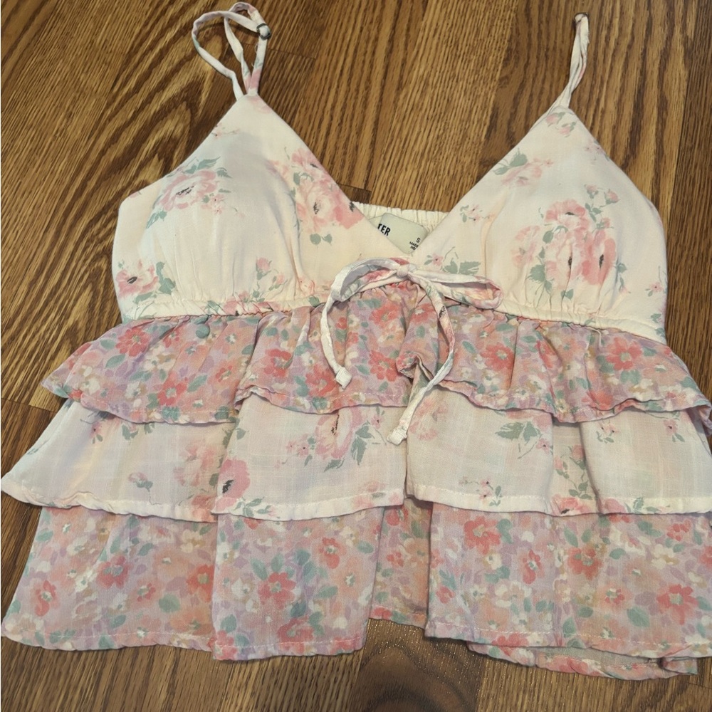 Hollister tiered camisole